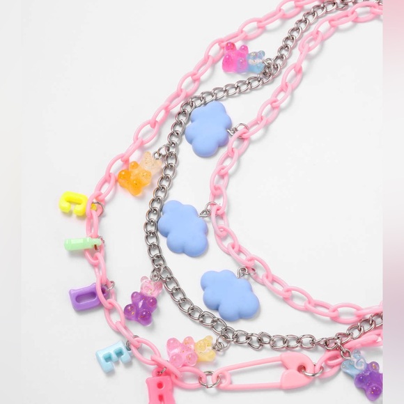 LaCloud Necklace/ bag charm Gummy Bear Necklace, Layering Necklace, bag charm - Picture 4 of 9